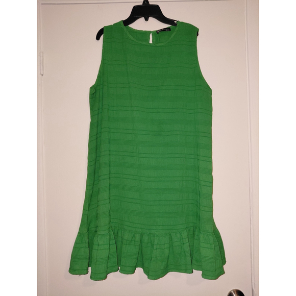 emery rose Dresses & Skirts - NWT Emery Rose Womens Ruffle Hem Sleeveless Knee Length Dress Size XL